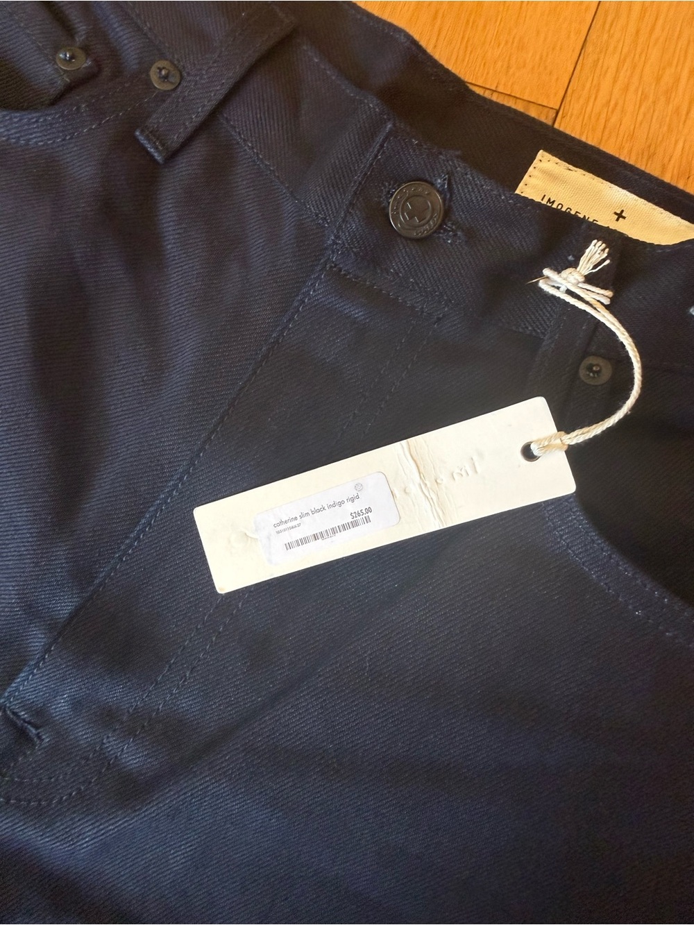 imogene + willie Catherine Slim Dark Indigo Jeans - Picture 7 of 8